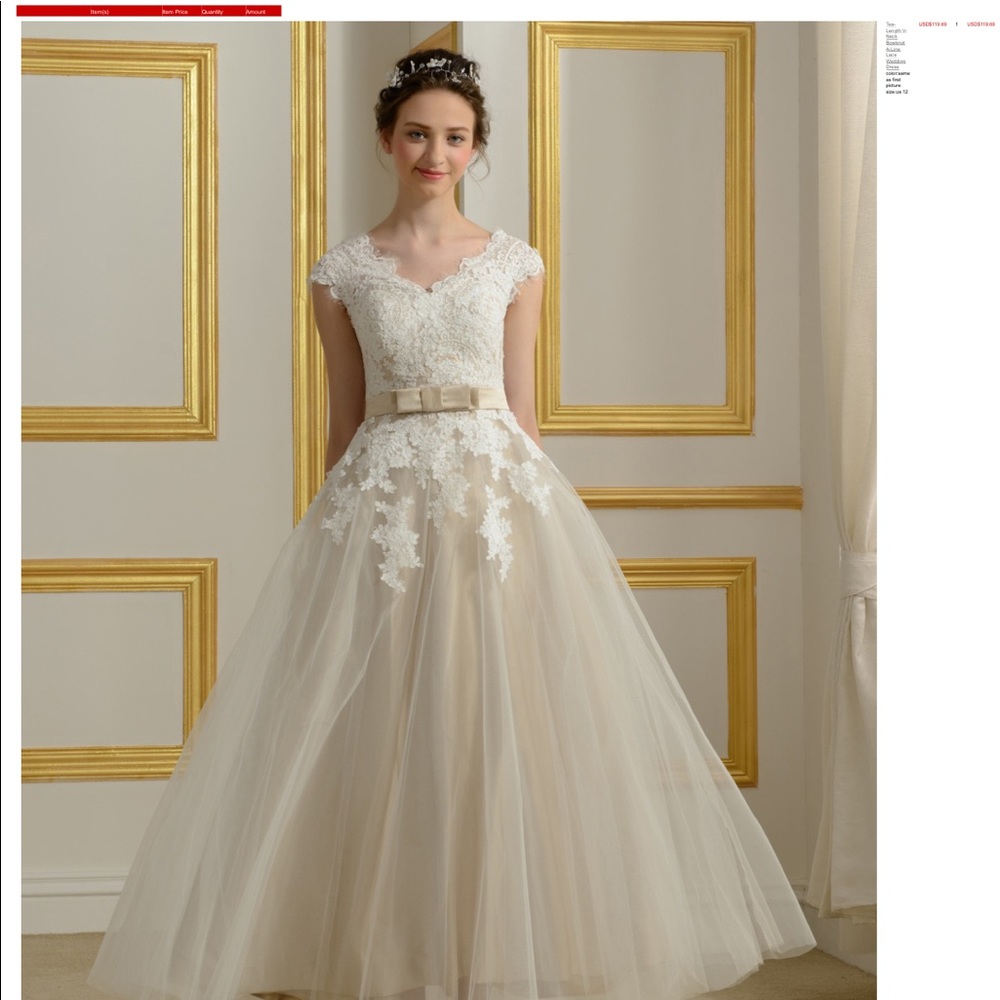 Wedding Dress - NWOT